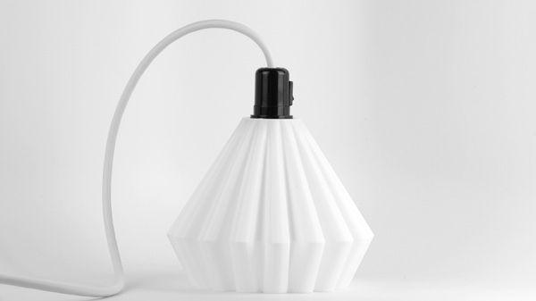 Meshi A 3D Printed Pendant Lamp, 3d Printed Ceiling Light